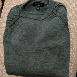 Hanna Andersson Men's Crewneck Sweater in Forest Green